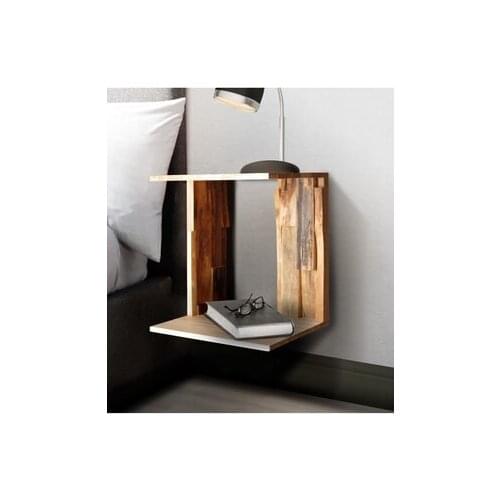 Moderne Table De Chevet,table basse,Commode Solid Wood Nightstand Wall Shelf Flower Shelf Bookcase