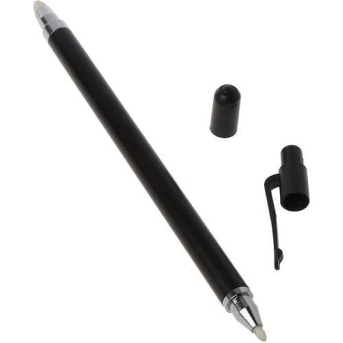 2 in 1 Capacitive Stylus Touch Screen Pen Writing Drawing For iOS Mobile Pens Stylus Tablet For Android Phone W4O3