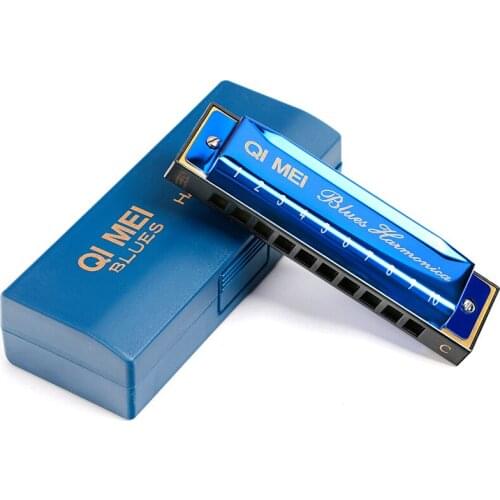 Blues Mini Chromatic Harmonica 12 Hole Beginner Professional Harmonica Diapason Musical Harmonijka Woodwind Instruments Ed50kq