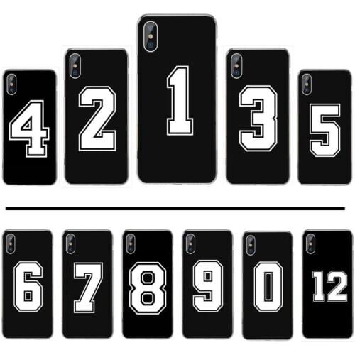 Football Lucky number Phone Case For iphone 12 5 5s 5c se 6 6s 7 8 plus x xs xr 11 pro max