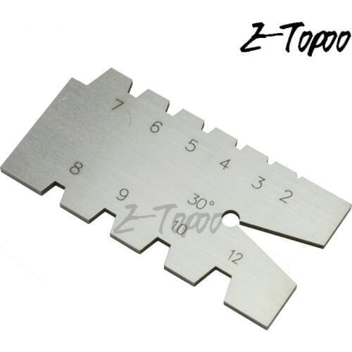 30 degree screw thread gauge cutting angle gauge metric grinding gage tool