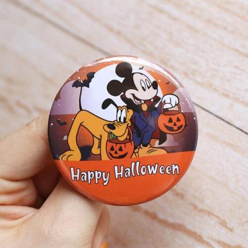 Boy girl Badge Button Pin Happy Halloween eve cosplay costume decoration gift toys
