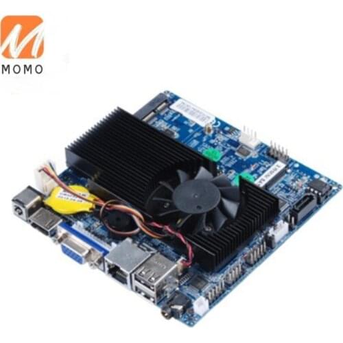 Nano ITX 12*12cm 1037u embedded X86 linux motherboard with DC 12v power 1VGA 1HD display