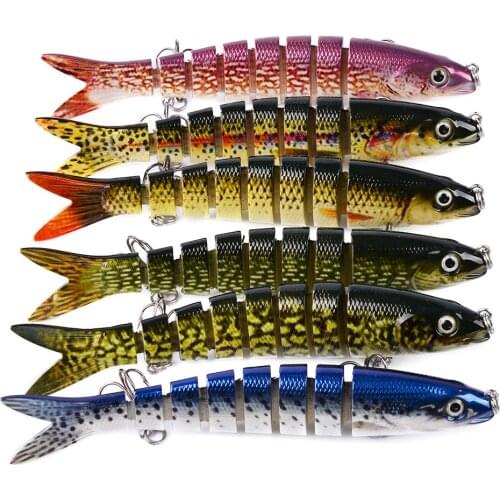 Multi-joint Fish Bait Lure Hard Plastic Bait 13.3cm / 19g Bionic Bait Lure