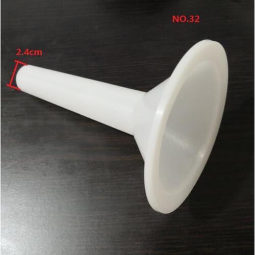 No.32 Meat Grinder Parts Plastic Filling sausage maker funnel 2.4CM 10.5CM