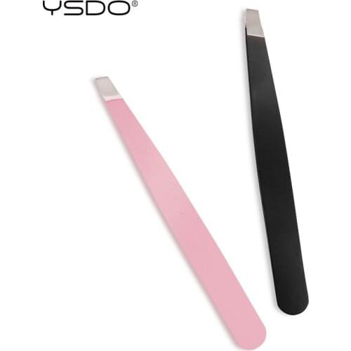 YSDO Eyelash Tweezers Good quality false lashes Applicator Tools Eyelash Extension Curler Tweezers Makeup Lashes Forceps Tools