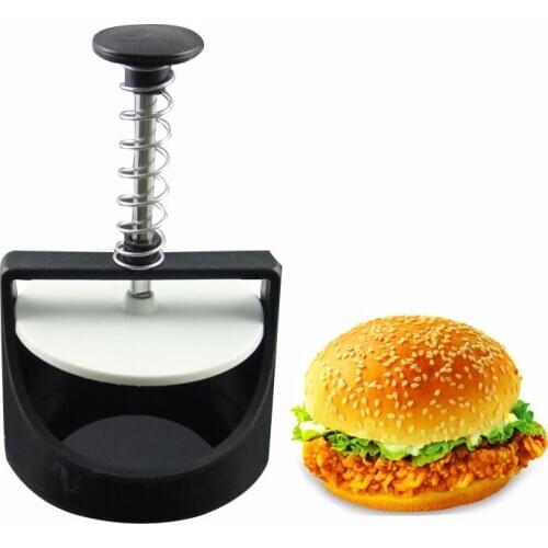 High Quality Metal Hamburger Patties Maker Burger Meat Press DIY Hamburger Molds Kitchen Cooking Tools Burger Press Maker