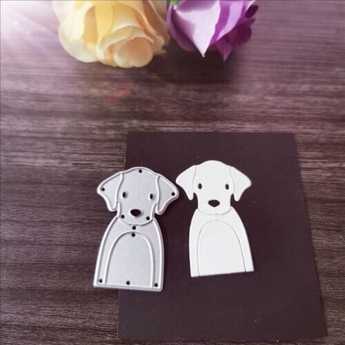 Puppy Metal Cutting Dies for DIY Scrapbooking Album Paper Cards Decorative Crafts Embossing Die Cuts