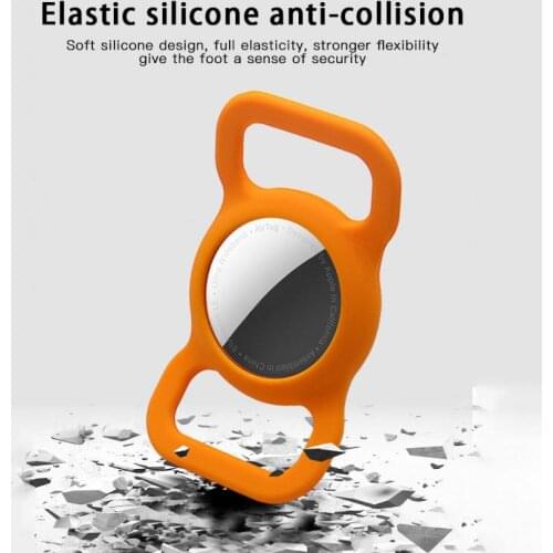 Pet Silicone Protective Case GPS Finder Dog Cat Collar Loop For Apple Airtags For Apple Locator Tracker Anti-lost Device