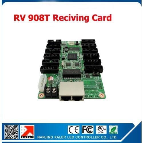 Synchronous LINSN RV908T Receiving Card with TS802 LED display sending card Support Big Advertising Screen Display Control Card