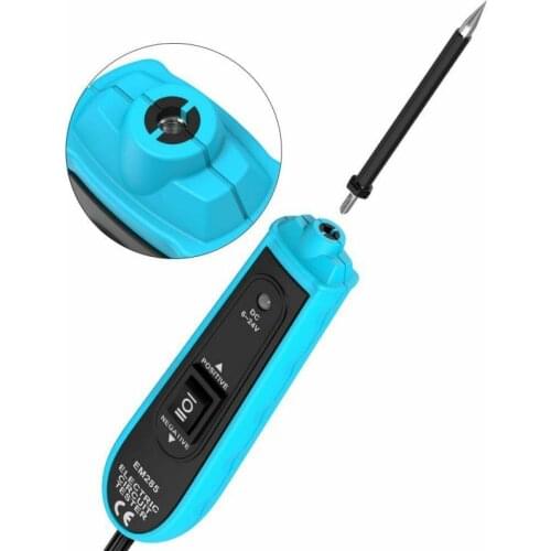 6-24V With 5m Cable Car Battery Tester & Charger Tools Power Probe Car Electric Circuit Tester Automotive Tools