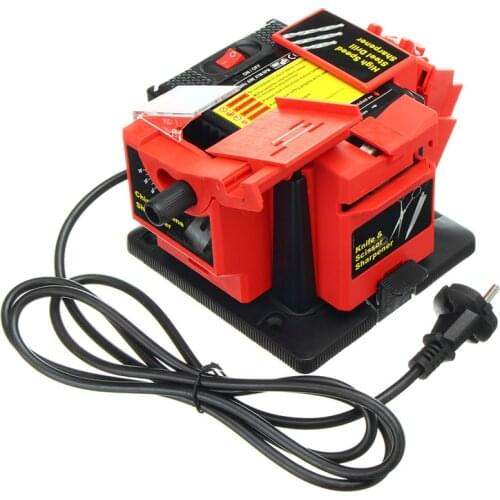 65W 110V Multipurpose Sharpener for Drill Bits Chisels Planer Blades Scissors Knives Electric Power Tool