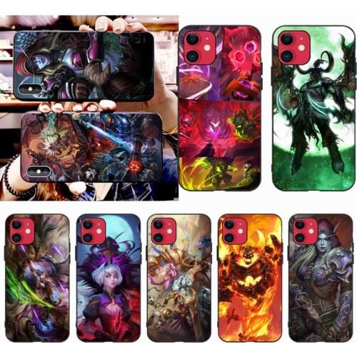 YJZFDYRM Game Heroes of the Storm Custom Soft Phone Case for iPhone 11 pro XS MAX 8 7 6 6S Plus X 5S SE 2020 XR case