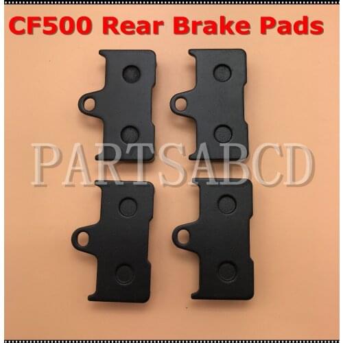 2 Sets Rear Brake Pad Semi metallic for CFMoto CF500 CF188 CF196 CF600 600CC X5 X6 X8 U5 ATV for Yamaha 9010-0805AO