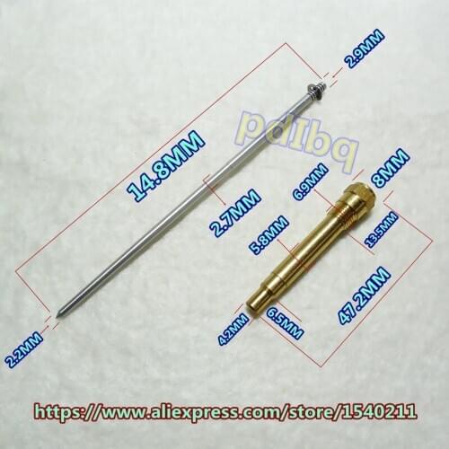 1set $ 12)1998~2000 year YM WR400F Off-road motorcycle carburetor needle (JN) and Needle jet (NJ) (needles and atomizing tubes