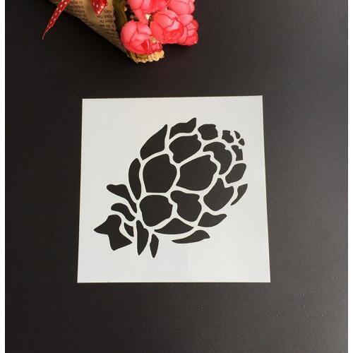 1 Sheet Layering pineapple Stencils for DIY Scrapbooking/photo album Decorative Embossing DIY Paper Cards Crafts