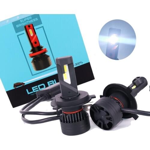 2pcs F3 90W High Power Lamp LED H7 10000LM H4 Car LED Headlights Bulb H1 9012 HIR2 H8 H11 9006 HB3 HB4 6500K LED G-XP Chips Fog