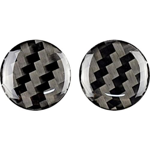 For Chevrolet Camaro 2016-2019 Accessories for Camaro Carbon Fiber Headlight Wiper Adjustment Lever Sticker