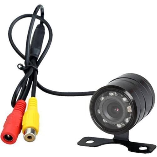 Car Rear View Camera IR Night Vision Reversing Auto Parking Monitor CCD Waterproof 120 Degress HD Video