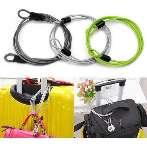 Safety Cycling Sport Security Loop Cable Lock Bicycle Bikes Scooter U-Lock Bicycles Locks Rope