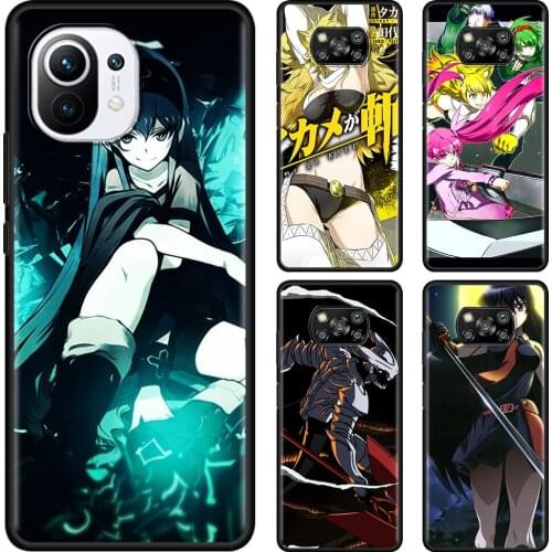 Phone Cover For Xiaomi Poco F3 M3 X3 NFC F1 Shell Akame ga Kill Character Smartphone Case for Mi Note 10 Pro Lite Guscio Fundas