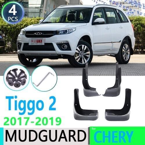 For Chery Tiggo 2 3X 2017 2018 2019 Fender Mudguard Mud Flaps Guard Splash Flap Car Accessories