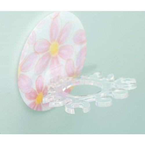 Home Traceless Paste Type Toothbrush Holder Toothpaste Storage Rack Shaver stand Dispenser Bathroom Organizer Accessories Tools