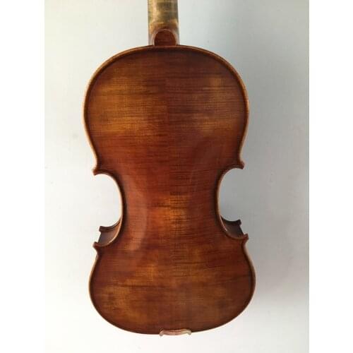 Maste 4/4 Violin flamed maple Guarneri model 1743 excellent handcraft