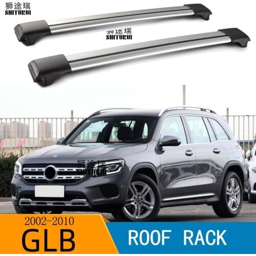 2Pcs Roof Bars for Mercedes-Benz GLB X247 2020 2021 Aluminum Alloy Side Bars Cross Rails Roof Rack Luggage
