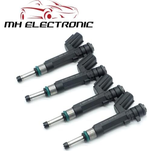 MH Electronic 4 Pcs 16600-1KT0A For Fuel Injector Nozzle Nissan Versa 1.6L HR16DE 2012 2013 2014 2015 Free Shipping New