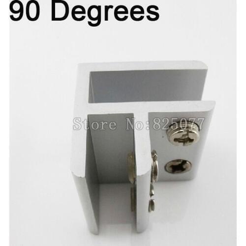 Wholesale DHL 30PCS 90 degrees multi-function glass clamp,wood board clamp Applicable10- 12 mm glass furniture hardware KF880