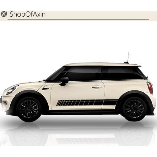 Door Rocker Panel Sticker Sport Style Decoration For MINI Cooper Hatch Clubman Countryman R50 R53 R55 R56 R60 R61 F54 F55 F56