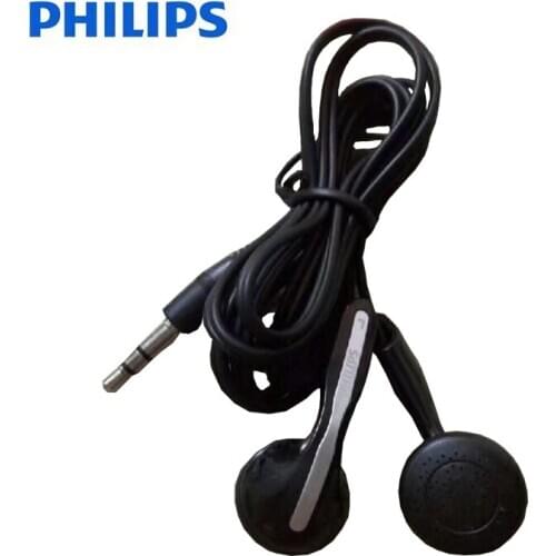 Philips Original SHE3800 Stereo Bass Earphones Mp3 Earphones For a Mobile Phone XiaoMi and For HUAWEI Iphone X No Micphone
