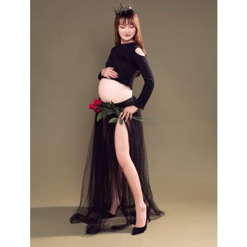 Maternity Dress For Pregnancy Clothes Long Sleeve Sexy Dress Pregnant Women Dress Maternity Clothes Vestidos Maternidad