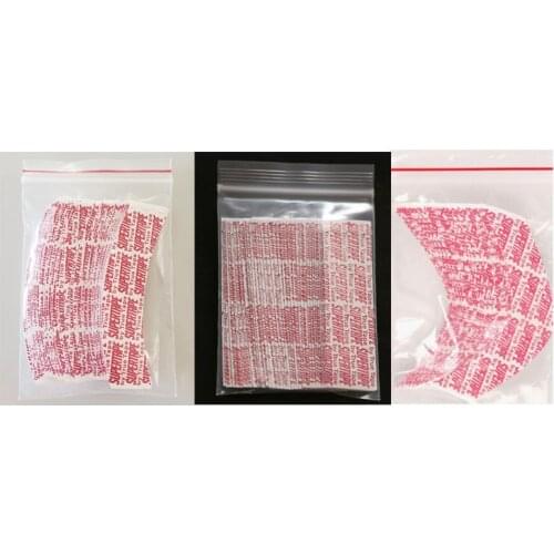 36pcs/lot C Shape Supertape Straight Salon Extension Tape Waterproof Double Adhesive Tape For Hair Extension/Toupee/Lace Wig
