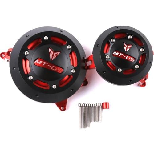 SMOK For Yamaha MT09 FZ-09 Engine Drop Engine Protection Cover CNC Aluminum Alloy Sliding Sleeve Protector