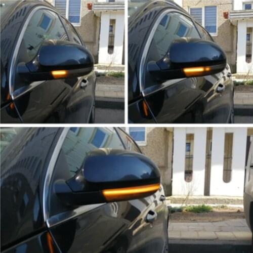 Dynamic Turn Signal LED Rearview Mirror Indicator Blinker Repeater Light For Volkswagen VW GOLF 5 Jetta MK5 Passat B5.5 B6 EOS