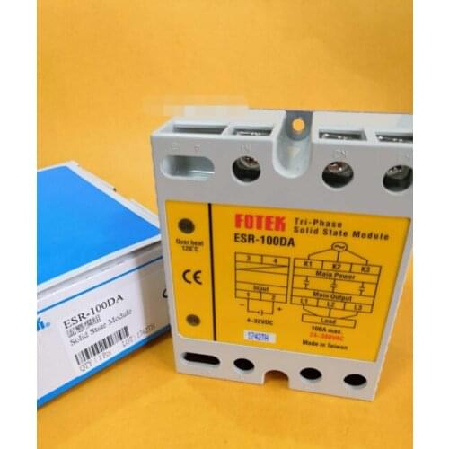 1PCS Fotek ESR-100DA ESR100DA Solid State Relay 100A -New