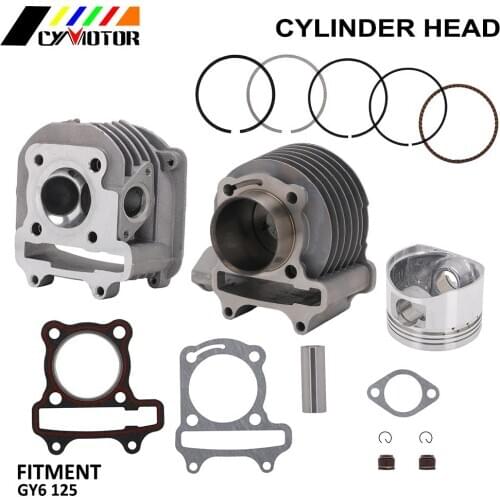 Universal Engine Cylinder Block Piston Ring Gasket Washer Set For GY6 125cc 4 stroke Moped ATV QUAD Scooter