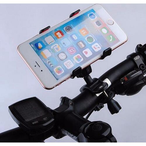 Universal Mount Holder Smartphone Bicycle accessories for computer and GPS Device 360 Rotatable Bike Phone Black light Alloy