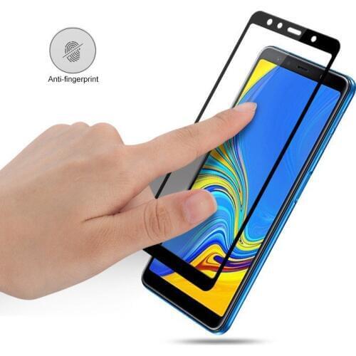 Screen Protector Glass For Samsung Galaxy A7 2018 Tempered Glass For Samsung A7 2018 Glass A750F SM-A750F Glass Full Cover Film