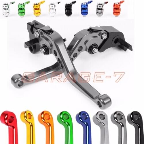 10 Color For Suzuki Bandit GSF 250V GSXR 600 750 1000 250 GSR SV 650 TL 1000S CNC Motorcycle Short Or Long Clutch Brake Levers