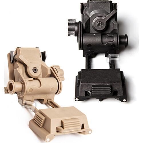 2019 New Helmet Mount L4G24 Night Vision Googgles NVG 100% Plastic Mount Black for Airsoft Paintball with Free Shipping