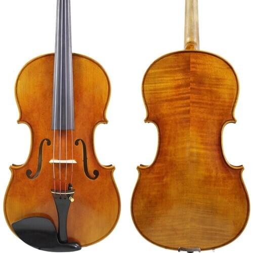 Antique Vanish! A Strad Viola Copy! Deep Warm Ton 15 to16.5 Inch "European Wood" Free shipping,bow,case