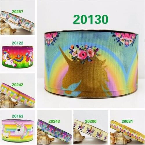 Free shipping 50 yard cartoon printed grosgrain ribbon 20257