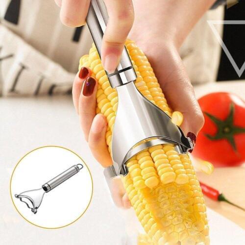 Stainless Steel Corn Stripper Cutter Melon Fruit Planing Corn Sheller Thresher Corn Shaver Peeler Cob Remover Kitchen Tools