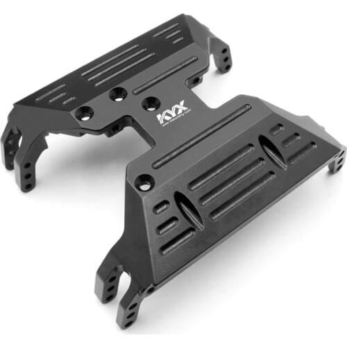 KYX Racing Aluminum Alloy Skid Plate Upgrades Parts Accessories for 1/10 RC Crawler Car Axial Capra Unlimited Trail Buggy UTB