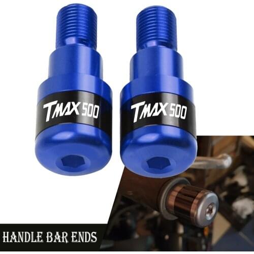 Motorcycles Handlebar Grips Plug Slider Handle Bar Ends For YAMAHA TMAX 500 TMAX500 2008-2021 2019 2018 2017 2016 2015 2014 2013