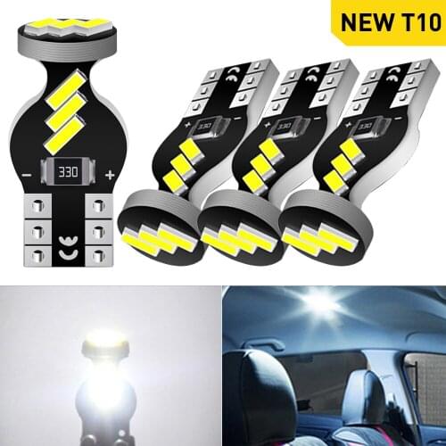 A Pack NEW T10 W5W 194 168 LED Canbus Auto Lamp for Car Parking Light Clearance Dome Reading Interior Trunk Lamp 6500K White