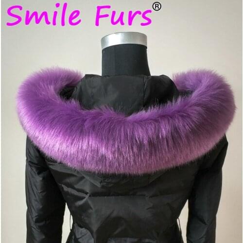 2020 Women Faux Fox Collar Winter Jackets Coat Fur Scarf Decor DIY multicolor Fur Shawl Men Kid Scarves Luxuriant Fashion ZKG13